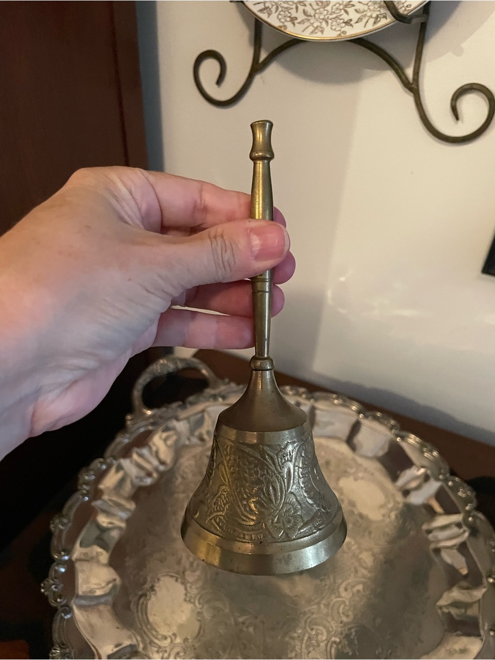 Brass Decorative Hand Bell